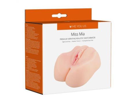 Masturbator- Me You Us Miss Mia Premium Vibrating Realistic Masturbator Flesh - 2