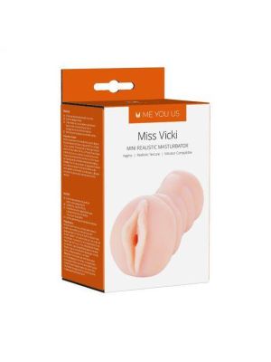 Masturbator- Me You Us Miss Vicki Mini Realistic Masturbator Flesh - image 2