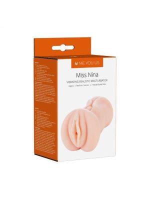 Masturbator- Me You Us Miss Nina Premium Vibrating Realistic Masturbator Flesh - image 2