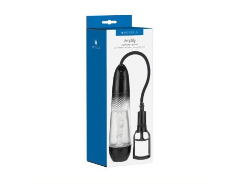 Pompka- Me You Us Amplify Pump Masturbator Clear/Black - 4