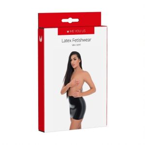 Me You Us Latex Mini Skirt Large - image 2