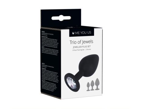 Me You Us Trio Of Jewels Black - 5