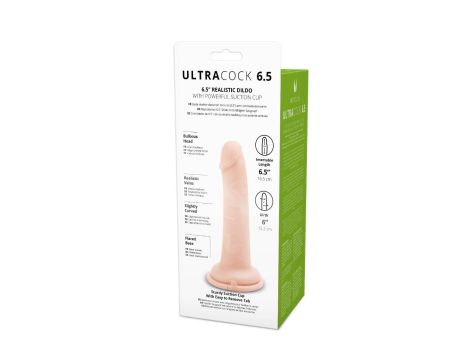 Me You Us Silicone Ultra Cock Flesh 6.5in - 5