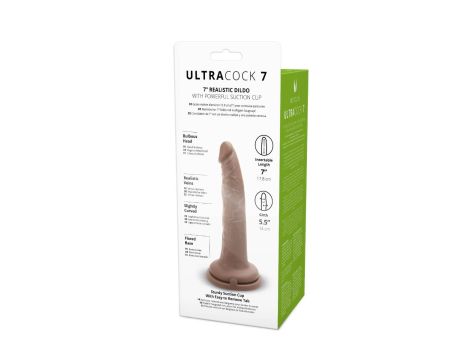 Me You Us Silicone Ultra Cock Caramel 7in - 5