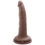 Me You Us Silicone Ultra Cock Caramel 7in - 2