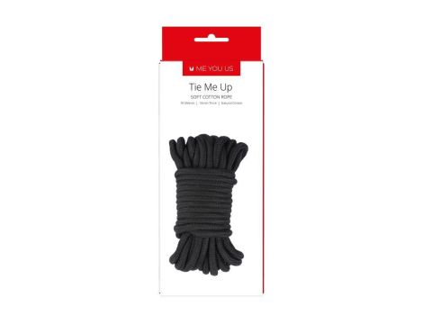 Me You Us Tie Me Up Rope Black 10m - 2