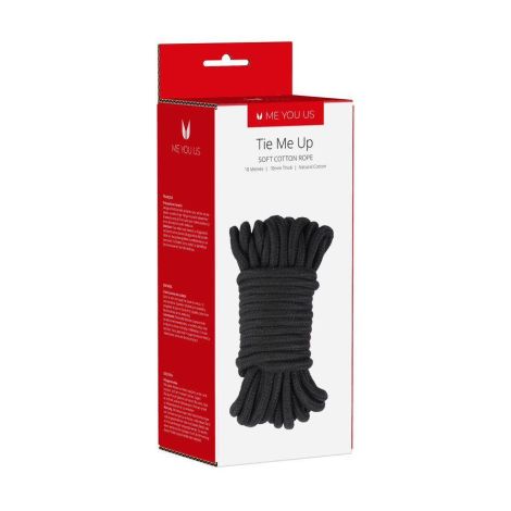 Me You Us Tie Me Up Rope Black 10m - 3