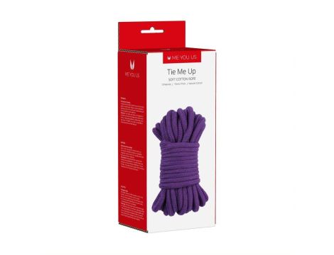 Me You Us Tie Me Up Rope Purple 10m - 3