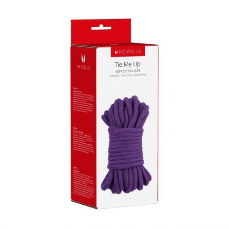 Me You Us Tie Me Up Rope Purple 10m - 3