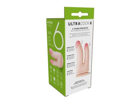 Me You Us Ultracock 6in Double Penetrator - 4