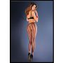 Bielizna-Rajstopy Strip Panty kabaretki kokardki EROTICA DOLORES Czarne M/L - 2