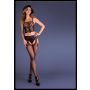 Bielizna-Rajstopy Strip Panty z koronką EROTICA STRIP PANTY SILVANA Czarne S/M - 3