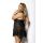 ACRE black chemise XL+ ( czarna halka )