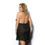 Adola black chemise L+ (czarna halka) - 2