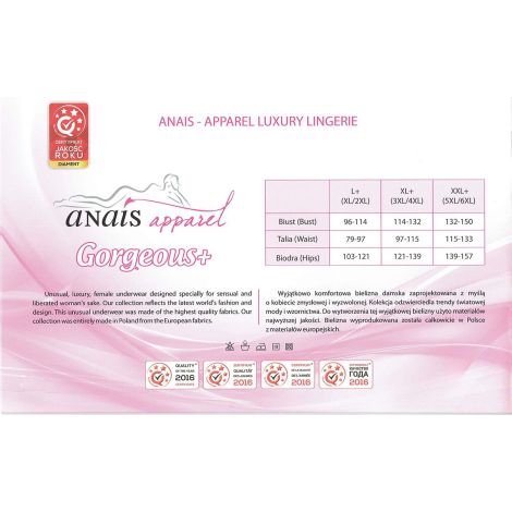 Carinola pink chemise XL+ (różowa halka) - 2