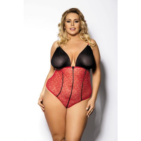 FOSCO black-red body XL+ ( czarno-czerwone body ) - 2