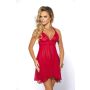 Bielizna-Essie red chemise S (czerwona halka) - 3