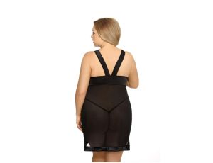 Samara black chemise XL+ ( czarna halka ) - image 2