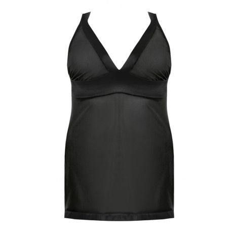 Samara black chemise XL+ ( czarna halka ) - 3