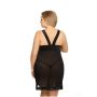 Samara black chemise XL+ ( czarna halka ) - 3