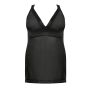 Samara black chemise XL+ ( czarna halka ) - 4