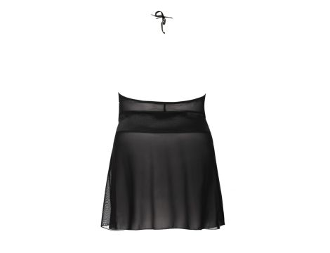 Stefi black chemise L+ ( czarna halka ) - 4