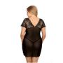 Marina black chemise L+ ( czarna halka ) - 3