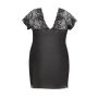 Marina black chemise L+ ( czarna halka ) - 5