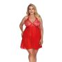 PANDORA RED ( CHEMISE/HALKA ) XL+ - 2