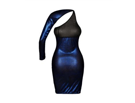 Bielizna-HARLO BLUE DRESS S/M - 4