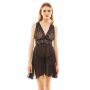 MARGARITHA BLACK CHEMISE S/M - 2