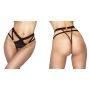 MEREDITH THONG BLACK S/M - 4