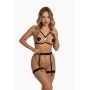 AUBREY Harness set Bra+Belt XXL/XXXL - 2