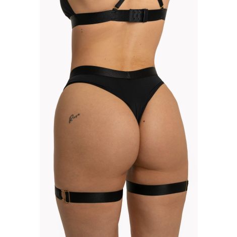 SEILA set black (bra+string) XXL/XXXL - 6