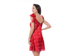 ASTER CHEMISE RED XS - image 2