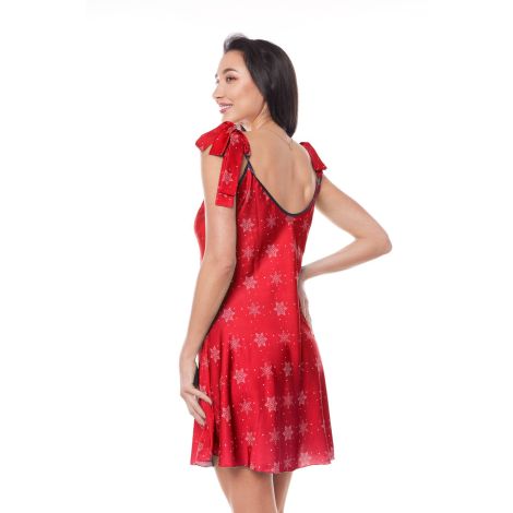 ASTER CHEMISE RED XS - 2