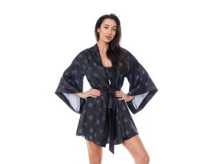 ASTER ROBE BLACK S/M