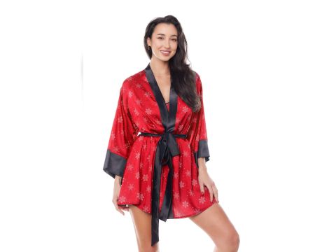 ASTER ROBE RED XS