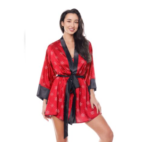 ASTER ROBE RED XS