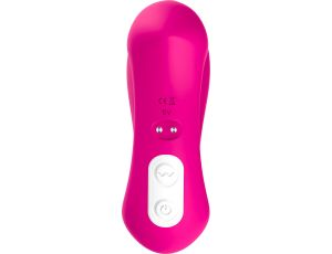 Stymulator silicone 2*9 vibration function Rose Red - image 2