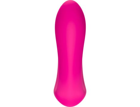 Stymulator silicone 2*9 vibration function Rose Red - 3