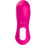 Stymulator silicone 2*9 vibration function Rose Red - 3