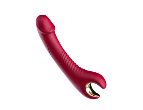 Stymulator silicone 9 vibration function Red - 5