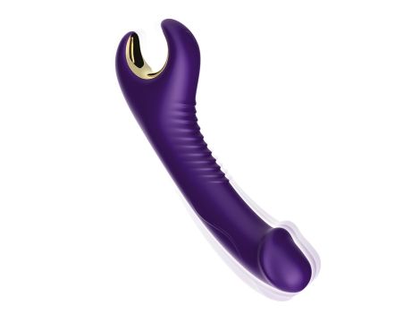 Stymulator  silicone 9 vibration function Purple - 5