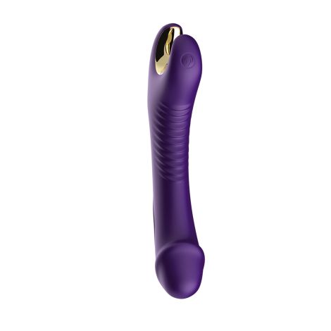 Stymulator  silicone 9 vibration function Purple - 2