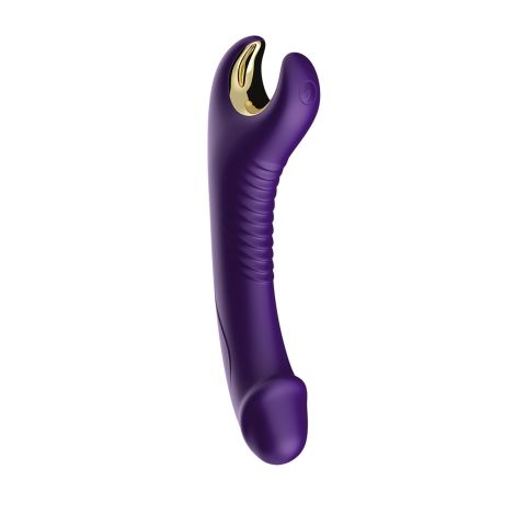 Stymulator  silicone 9 vibration function Purple - 3