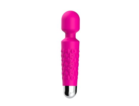 Stymulator silicone 9 vibration function Rose Red