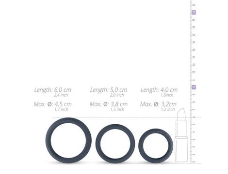 Boners 3 Ring kit (flat rings) - 4