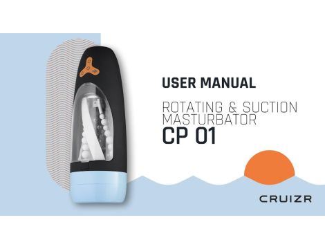 CRUIZR-CP01Rotating And Sucking Automatic Masturbator With Adapter - 7