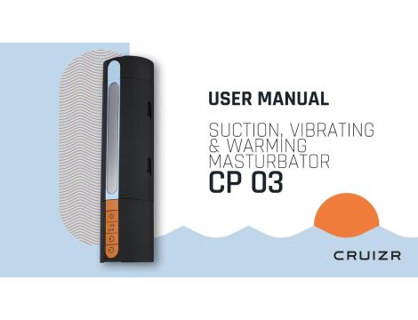 CRUIZR-CP03 Deluxe Vibrating And Sucking Automatic Masturbator With Adapter - 7